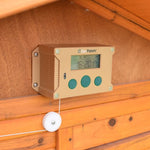 Portier automatique Zen Farm – Modèle autonome + trappe aluminium
